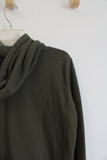 Nike Olive Green Hoodie | S