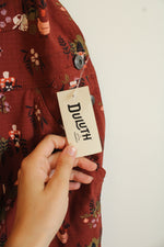 NEW Duluth Gnome Terracotta Print Overalls | MX33