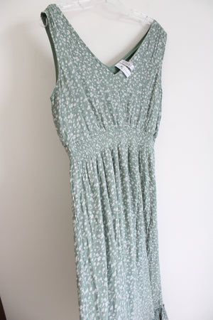 Tuchuzy Green Floral Dress | L