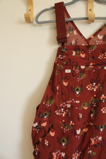 NEW Duluth Gnome Terracotta Print Overalls | MX33
