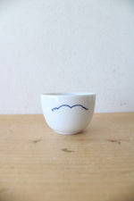Vintage Chinese Koi Fish Blue & White Porcelain Tea Set