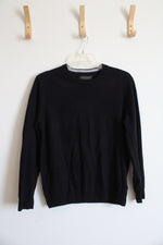 Christian Lacroix Navy Extra Fine Merino Wool Sweater | L