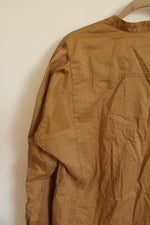 Banana Republic Tan Cotton Blouse | L