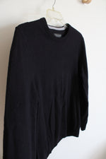 Christian Lacroix Navy Extra Fine Merino Wool Sweater | L