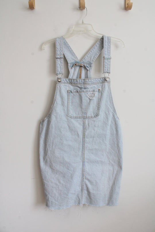Wild Fable Light Wash Denim Jumper Dress | XXL