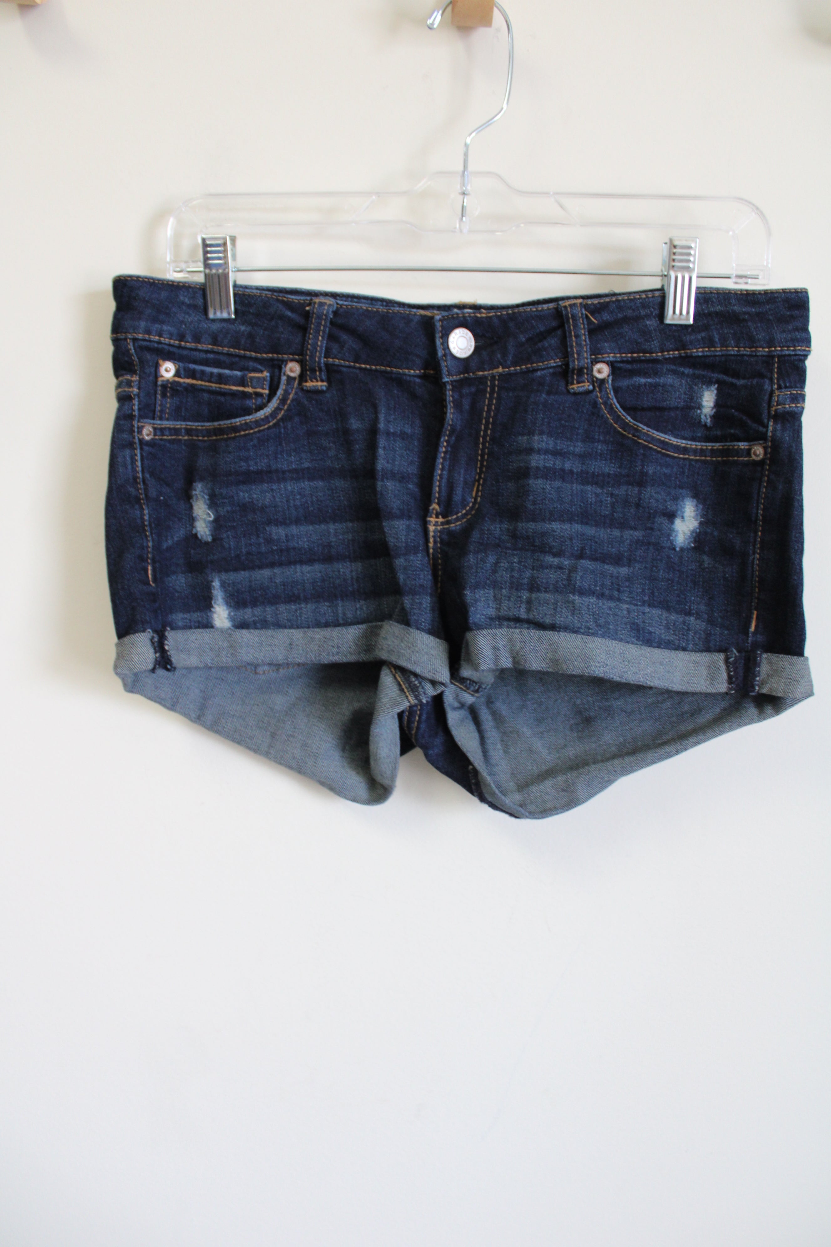 Garage 09 Dark Wash Jean Shorts | 9