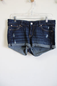 Garage 09 Dark Wash Jean Shorts | 9