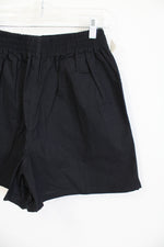 NEW I.N.C. Black Elastic Waisted Shorts | L