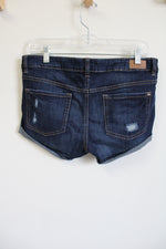 Garage 09 Dark Wash Jean Shorts | 9