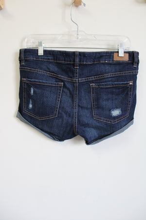 Garage 09 Dark Wash Jean Shorts | 9