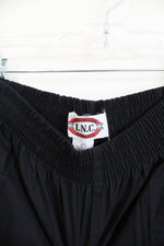 NEW I.N.C. Black Elastic Waisted Shorts | L