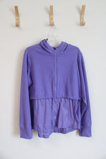 NEW Athletic Works Purple Full Zip Jacket | XXL