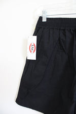 NEW I.N.C. Black Elastic Waisted Shorts | L
