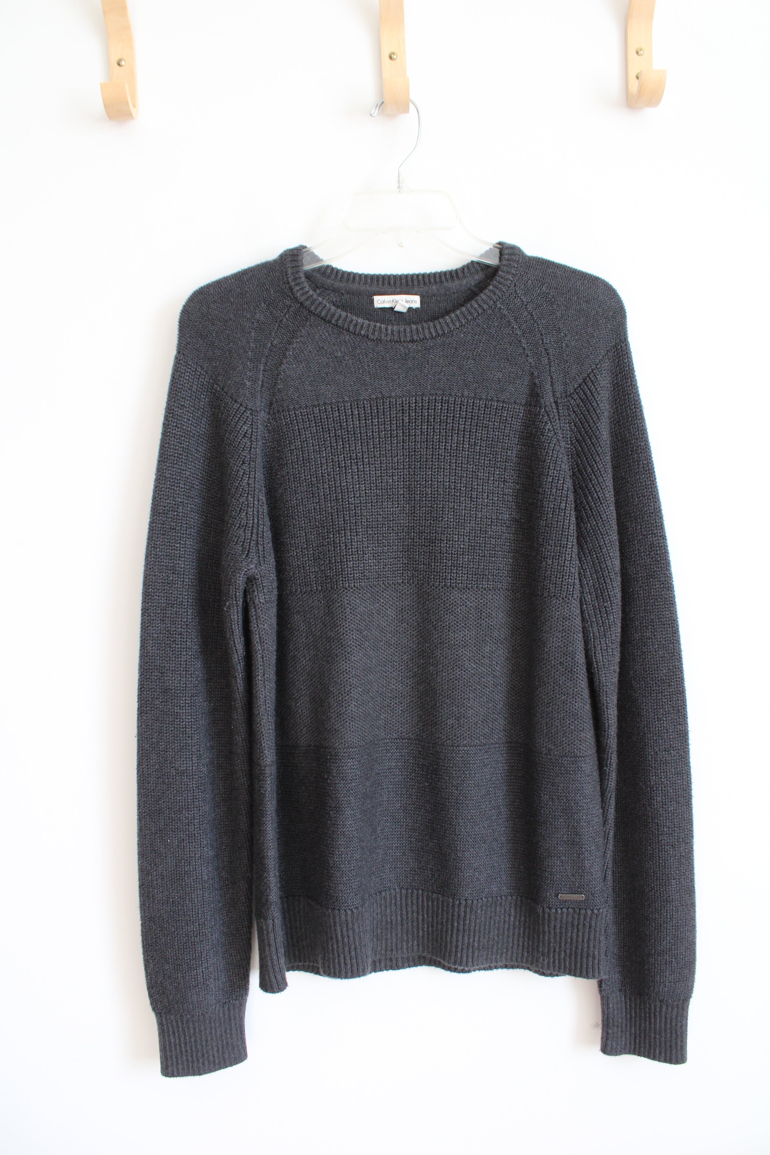 Calvin Klein Jeans Gray Sweater | L