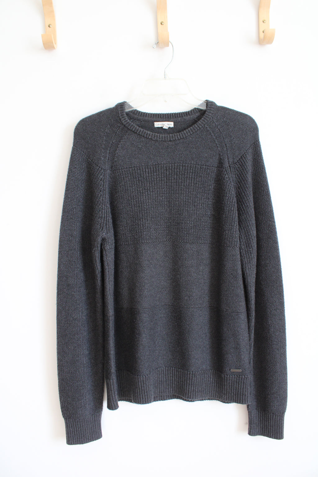 Calvin Klein Jeans Gray Sweater | L