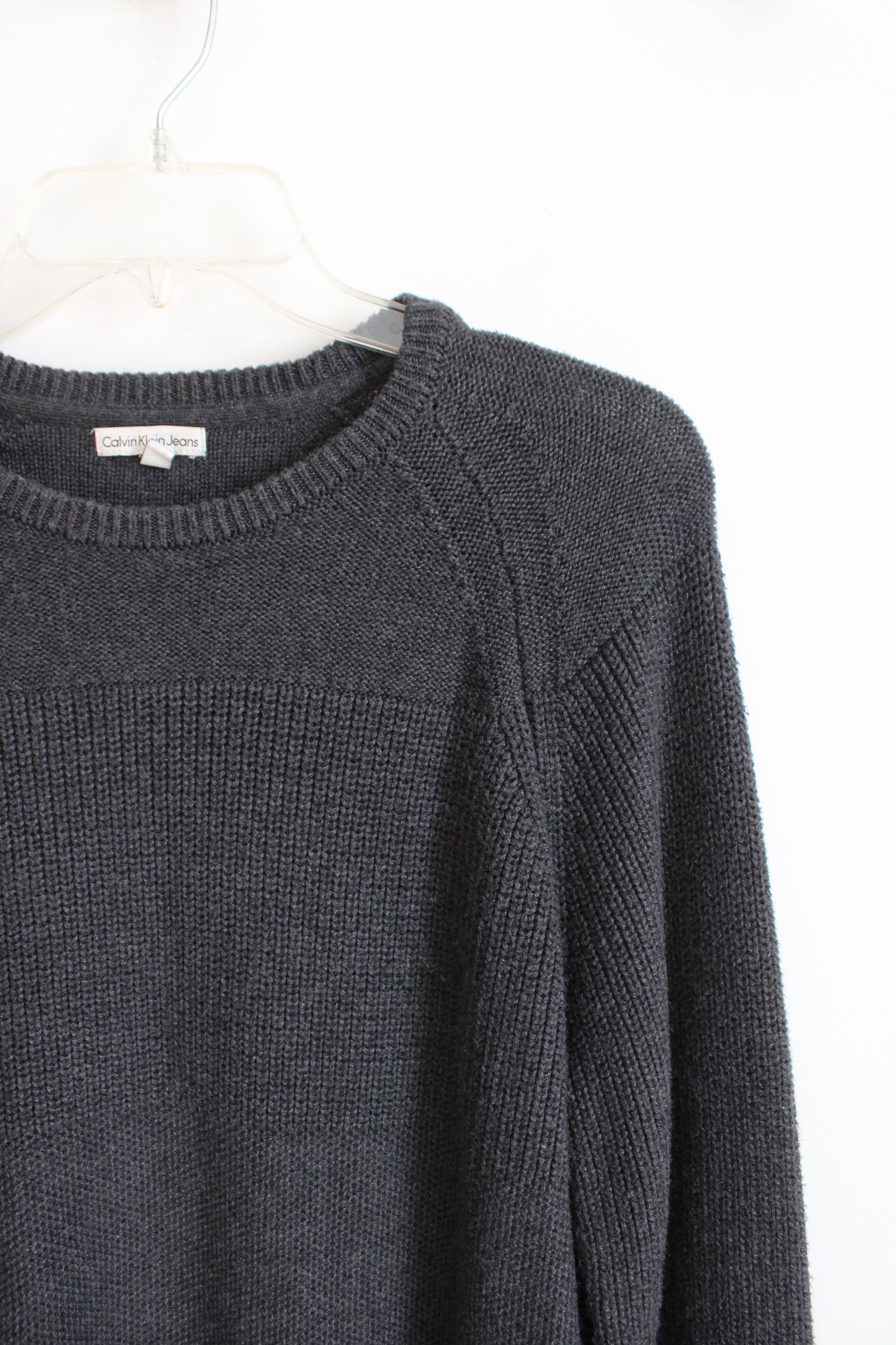 Calvin Klein Jeans Gray Sweater | L