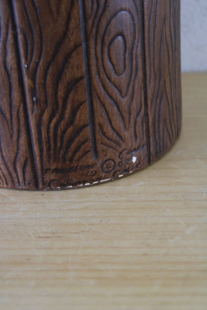 Treasure Craft Ceramic Brown Coffee Cannister