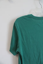 Nike The Nike Tee Dri-Fit Color Block Just Do It Green Shirt | S