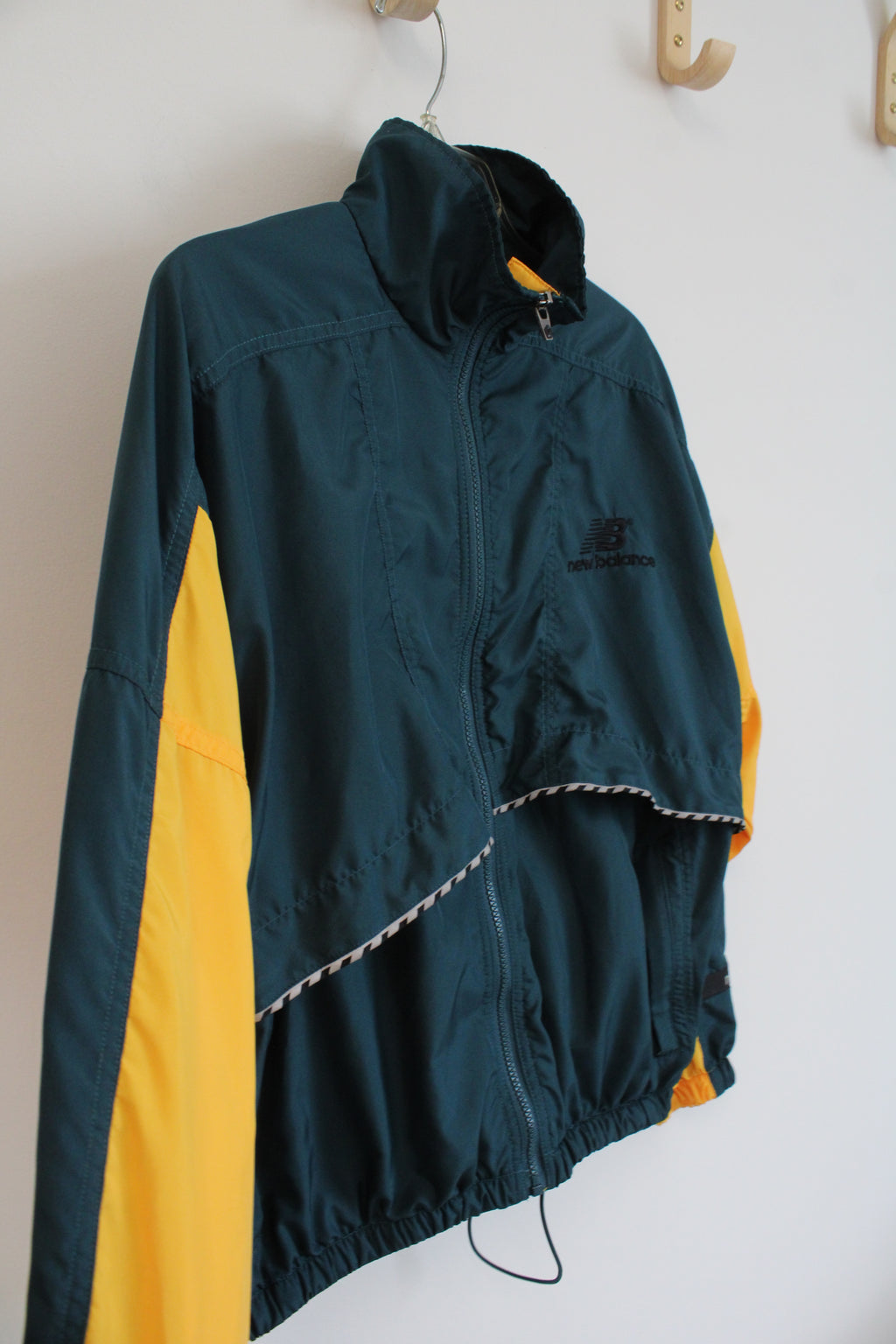 New Balance Blue & Yellow Full Zip Jacket | M