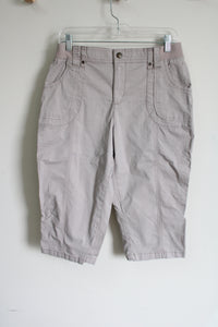 Lee Relaxed Fit Tan Cargo Capris | 10M