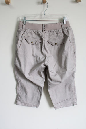 Lee Relaxed Fit Tan Cargo Capris | 10M