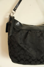 Coach Black Soho Pleated Hobo Shoulder Handbag