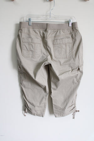Sonoma Tan Cargo Capri Shorts | 10