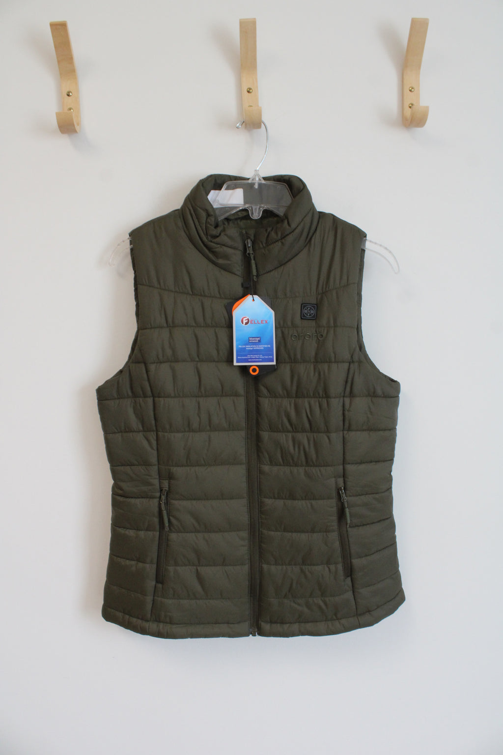 NEW Ororo Olive Green Puffer Vest | S