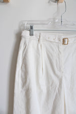 NEW J.Crew White High Waisted Linen Blend Shorts | 4