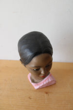 Fine Quality Lego Japan Painted Woman Head Bust