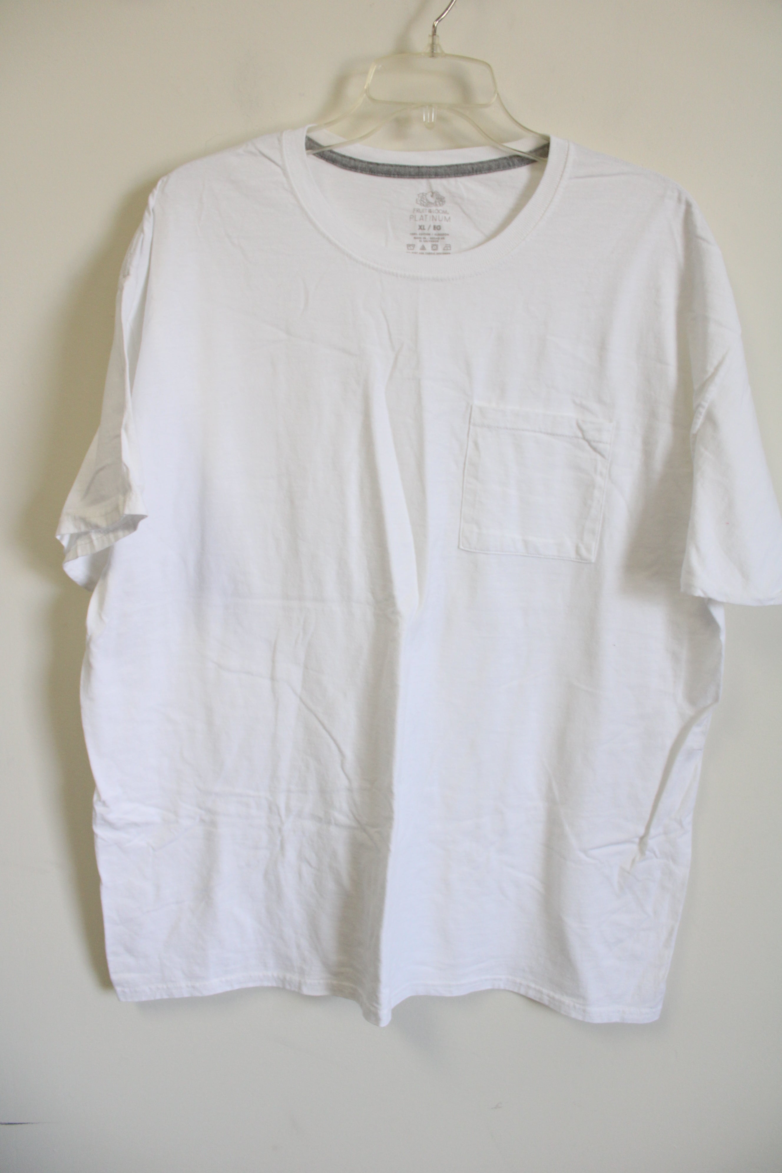 Fruit Of The Loom White Tee | XL