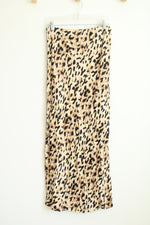 NEW Topshop Leopard Print Maxi Skirt | 10
