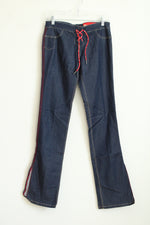 Y2k Rare Ecko Red Lace-Up Front N Back Jeans | 7