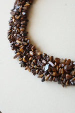 Tiger's Eye Chip Necklace