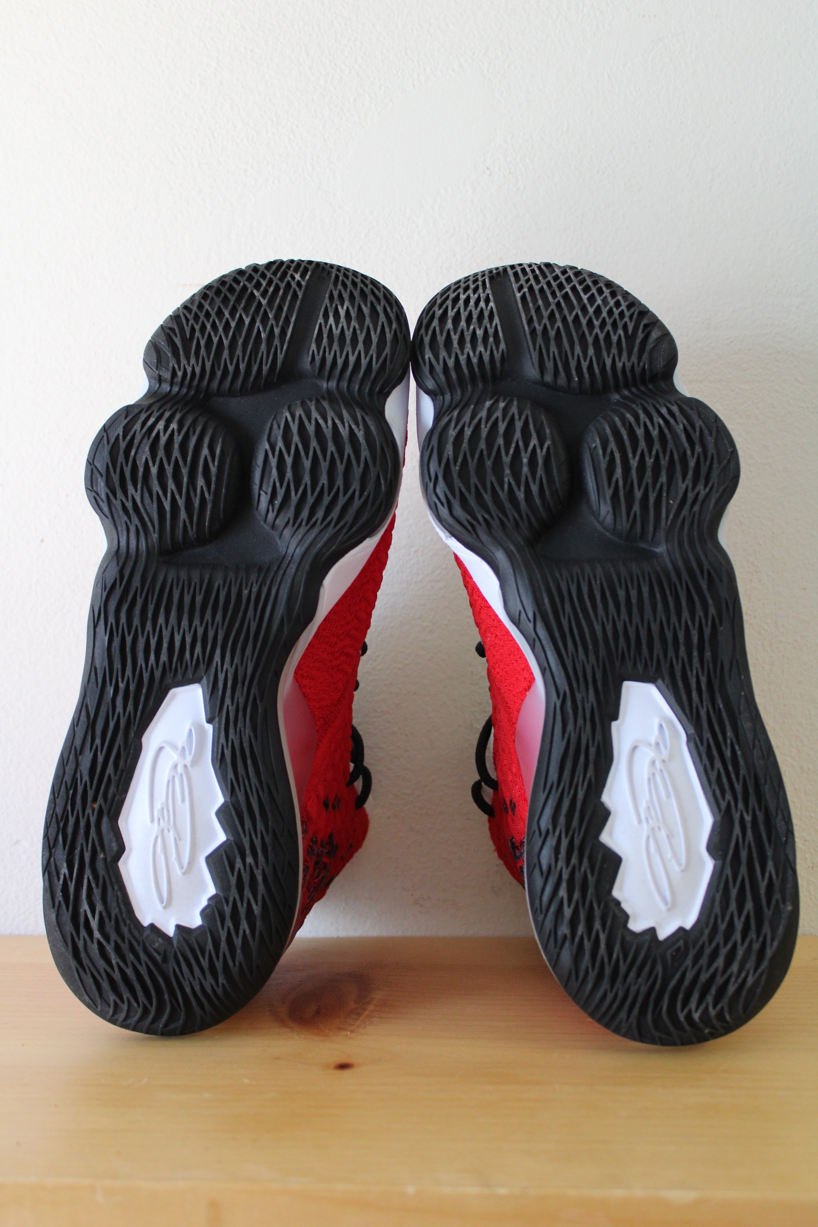 Nike LeBron 17 Red Basketball Sneakers | Men's 9 – Jubilee