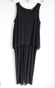 NY Collection Black Romper | 3X