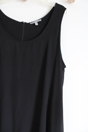 NY Collection Black Romper | 3X