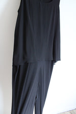 NY Collection Black Romper | 3X