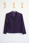Briggs New York Purple Sueded Jacket | 20W