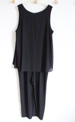 NY Collection Black Romper | 3X