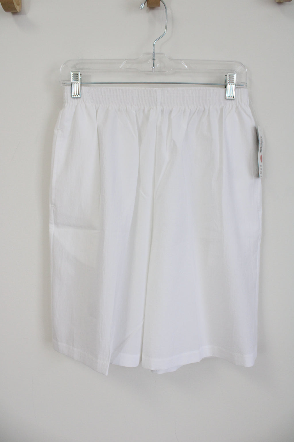 NEW Bonworth White Polyester Shorts | M
