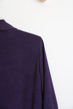 Briggs New York Purple Sueded Jacket | 20W