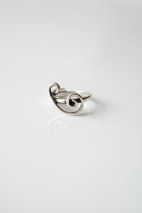 Sterling Silver Swirl Ring | Size 6