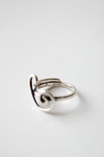 Sterling Silver Swirl Ring | Size 6