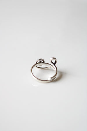 Sterling Silver Swirl Ring | Size 6