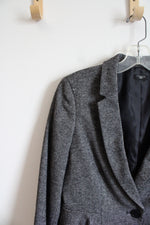 Ann Taylor Black & White Tweed Blazer | S Petite