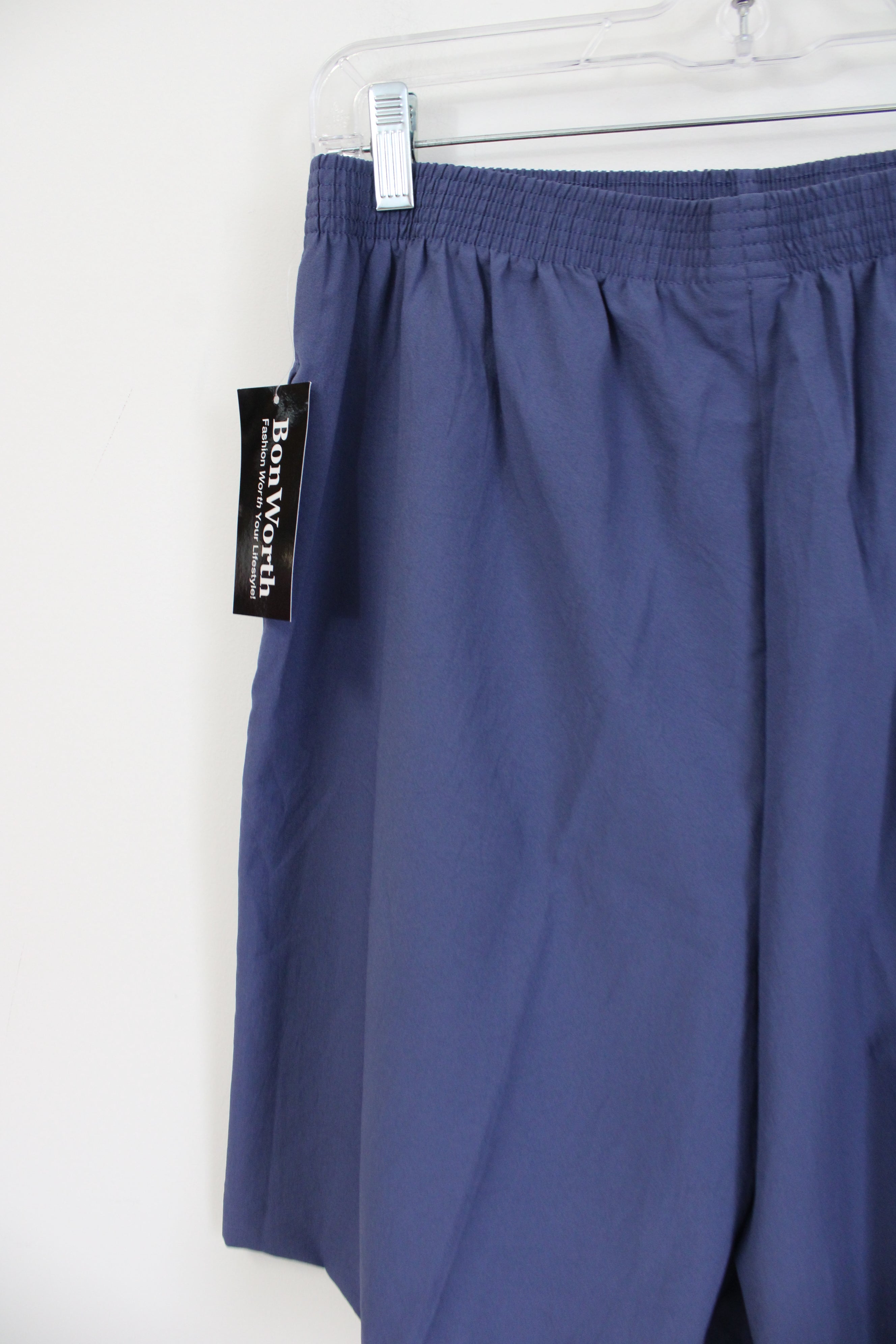 NEW Bonworth Blue Polyester Shorts | M – Jubilee Thrift