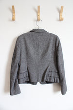 Ann Taylor Black & White Tweed Blazer | S Petite