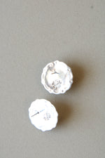 Sterling Silver Two-Tone Western Style Earrings