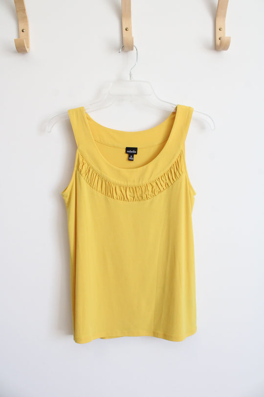 Rafaella Yellow Tank Top | S